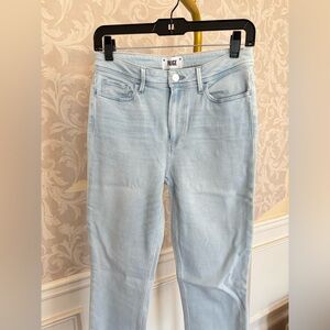 PAIGE Women's Light Blue Skinny Jeans